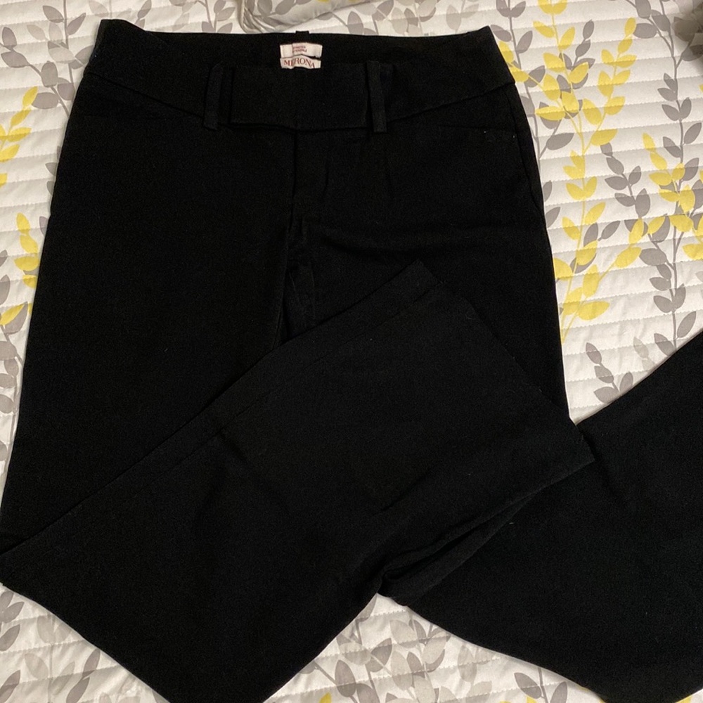 Black Merona slacks